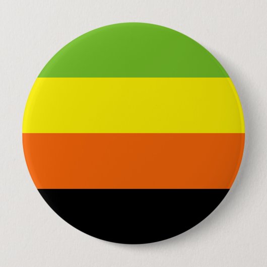 Aromantische Stolperflagge Button (Vorderseite)