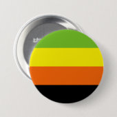 Aromantische Stolperflagge Button (Vorne & Hinten)