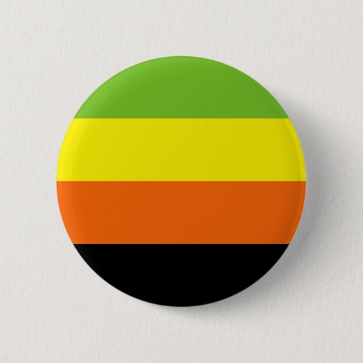 Aromantische Stolperflagge Button (Vorderseite)
