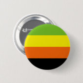 Aromantische Stolperflagge Button (Vorne & Hinten)