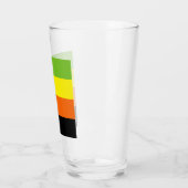 Aromantische Stolperflagge Glas (Links)