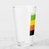 Aromantische Stolperflagge Glas (Rechts)