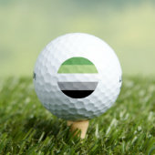 Aromantische Stolperflagge Golfball (Insitu T-Shirt)