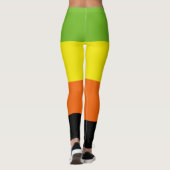 Aromantische Stolperflagge Leggings (Rückseite)