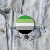 Aromantische Streifen Button (Beispiel)