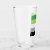 Aromantische Streifen Glas (Rechts)