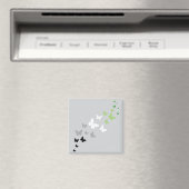 Aromantischer Schmetterlingsweg Magnet (In Situ (Geschirrspüler))