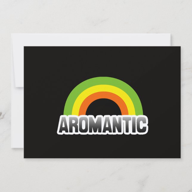 Aromantischer Stolz (Vorderseite)