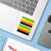 Aromantischer Stolz Aufkleber (Laptop mit iPhone)