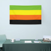 Aromantischer Stolz Banner (Messeveranstaltung)