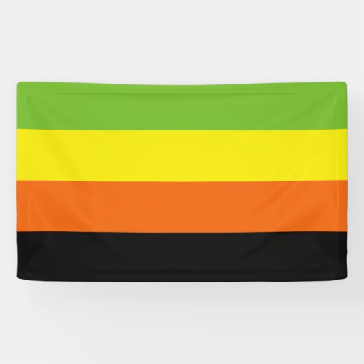 Aromantischer Stolz Banner (Horizontal)