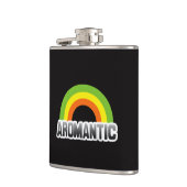Aromantischer Stolz Flachmann (Links)