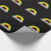 Aromantischer Stolz Geschenkpapier (Ecke)