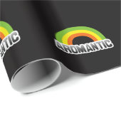 Aromantischer Stolz Geschenkpapier (Rolleneckpunkt)