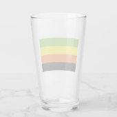 Aromantischer Stolz Glas (Rückseite)