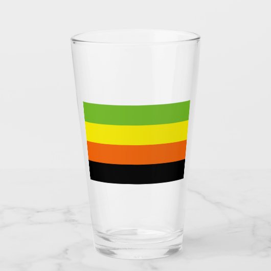 Aromantischer Stolz Glas (Vorderseite)