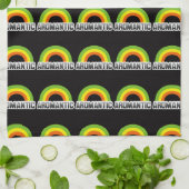 Aromantischer Stolz Handtuch (Gefaltet)