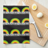 Aromantischer Stolz Handtuch (Viertel Falte)