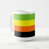 Aromantischer Stolz Kaffeetasse (Vorderseite Links)