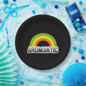 Aromantischer Stolz Pappteller (Party)