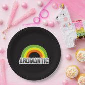 Aromantischer Stolz Pappteller (Party)
