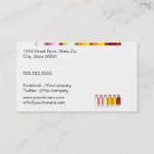 Aromaterapy - Essential Oil Visitenkarte (Rückseite)