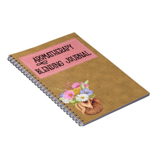 Aromatherapie Blending Journal-Notebook Notizblock (Rechte Seite)
