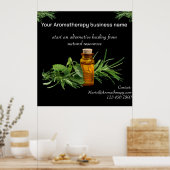 Aromatherapie-Geschäft - Plakat lagern (Küche)