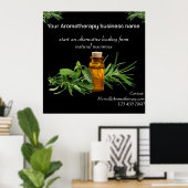 Aromatherapie-Geschäft - Plakat lagern (Heimbüro)