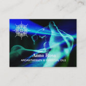 *~* Aromatherapie-ins Auge fallende ätherische Öle Visitenkarte (Vorderseite)