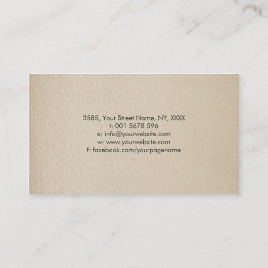 Aromatherapie Öle Stift Sketch Visitenkarte (Rückseite)