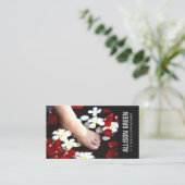 Aromatherapie Pediküre Salon Pediküre Pediküre Visitenkarte (Stehend Vorderseite)