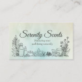 Aromatherapie Praxis Scent Therapie Visitenkarte (Vorderseite)