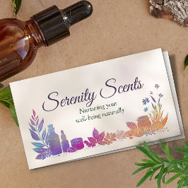 Aromatherapie Praxis Scent Therapie Visitenkarte