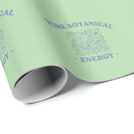 Aromatherapie "Reine Botanische Energie" Geschenkpapier
