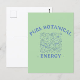 Aromatherapie "Reine Botanische Energie" Postkarte