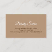 Aromatherapie WELLNESS-CENTER Salon Massage Therap Visitenkarte (Rückseite)