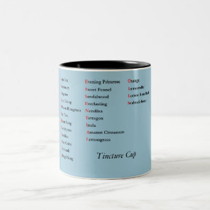 Aromatherapy ölt Tinktur-Schalen-Tasse Zweifarbige Tasse