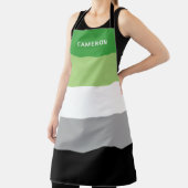 Aromatische Flagge Mit Monogramm Schürze (InSitu)