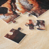 aromatische Kaffeebohnen - Puzzle (Seite)