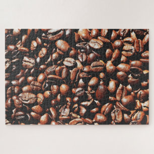 aromatische Kaffeebohnen - Puzzle