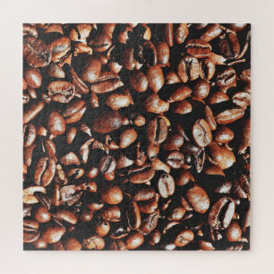 aromatische Kaffeebohnen Puzzle