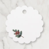 Aromatisches Weihnachtserlebnis in Potpourri Geschenkanhänger (Rückseite)