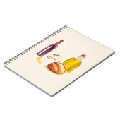 Aromen aus dem Mittelmeerraum Notizblock (Linke Seite)