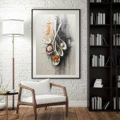 Aromen in Form Poster