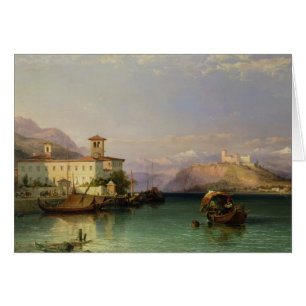Arona und das Schloss von Angera, See Maggiore,
