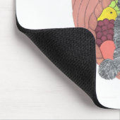 Aroo, ich bin Stuck - schottische Terrier Mousepad (Ecke)