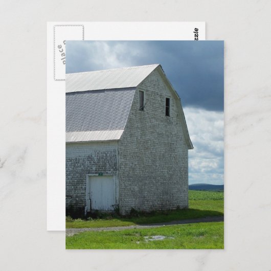 Aroostook Barn Postkarte (Vorne/Hinten)