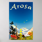 Arosa-Berge, Sommerfeld Poster (Vorne)