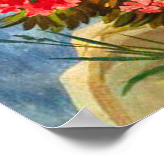 Arosa-Berge, Sommerfeld Poster (Ecke)